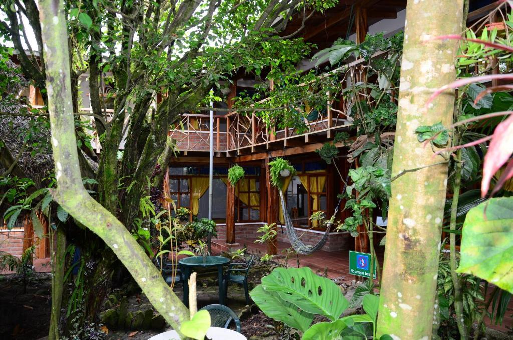 Hostal Las Palmas Puyo Exteriör bild